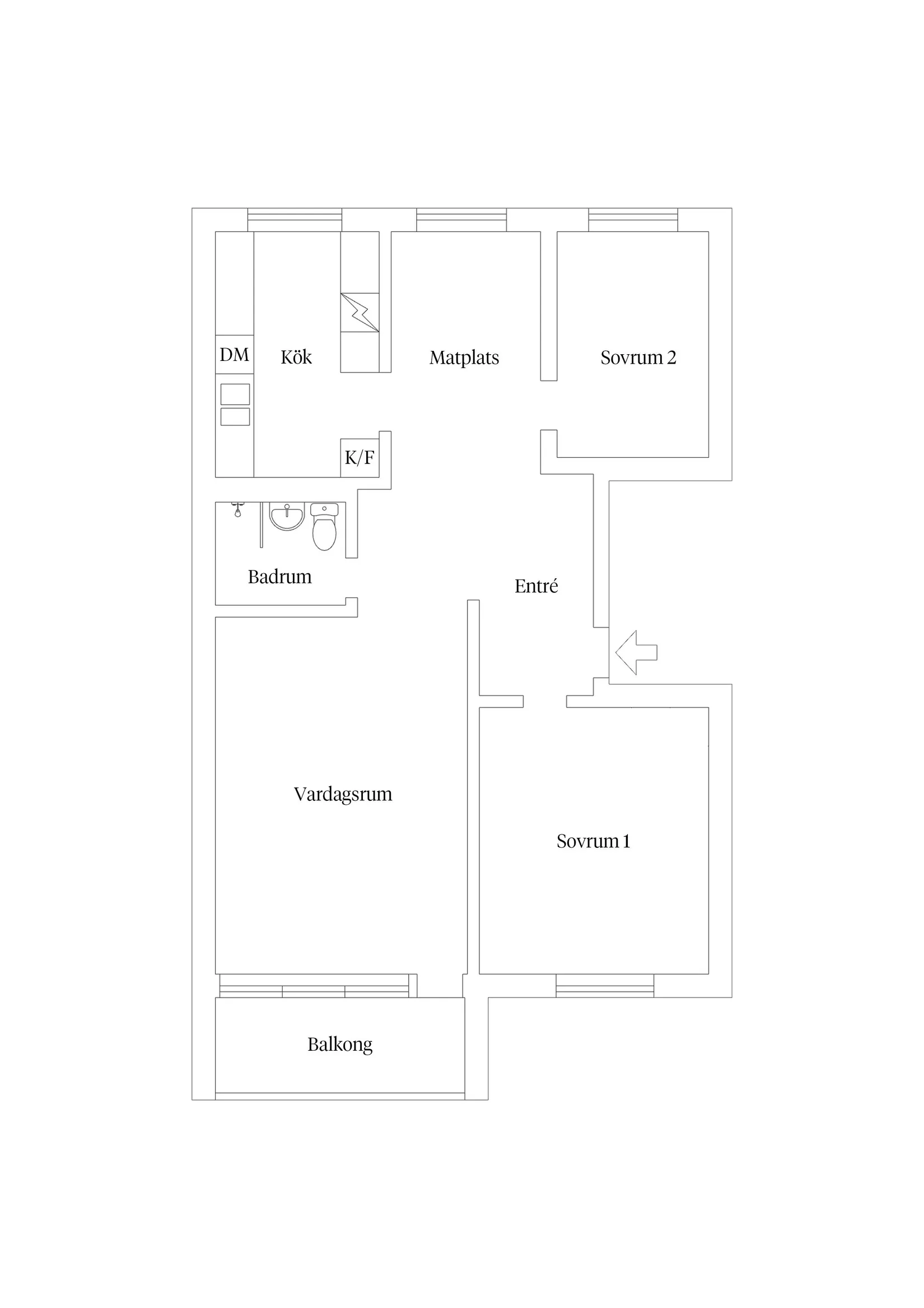 Bostadsrätt, Kruthornsvägen 22B, Edsberg, Sollentuna