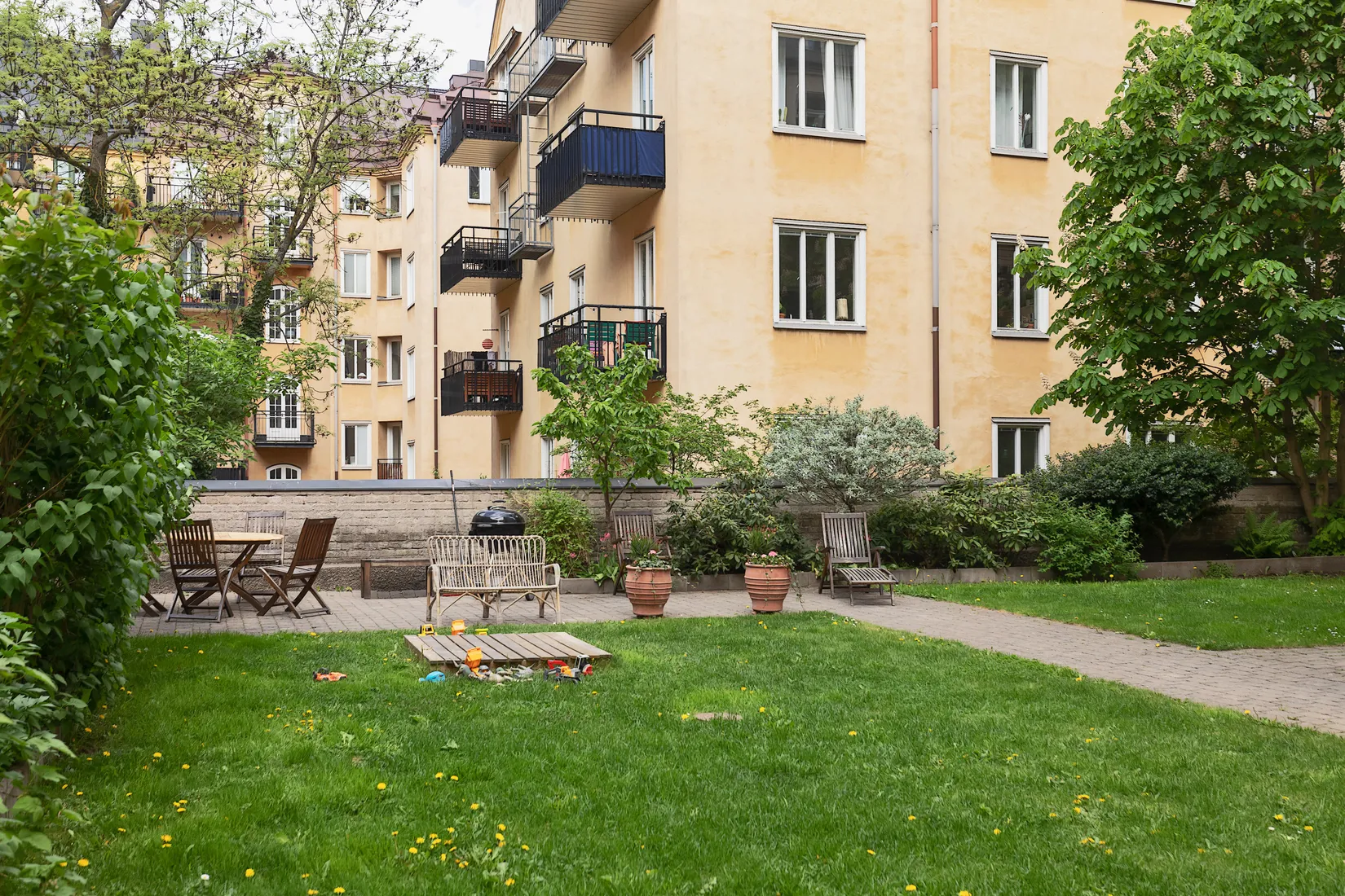 Bostadsrätt, Högalidsgatan 32C, 3tr- gårdshus, Södermalm Högalid, Stockholm