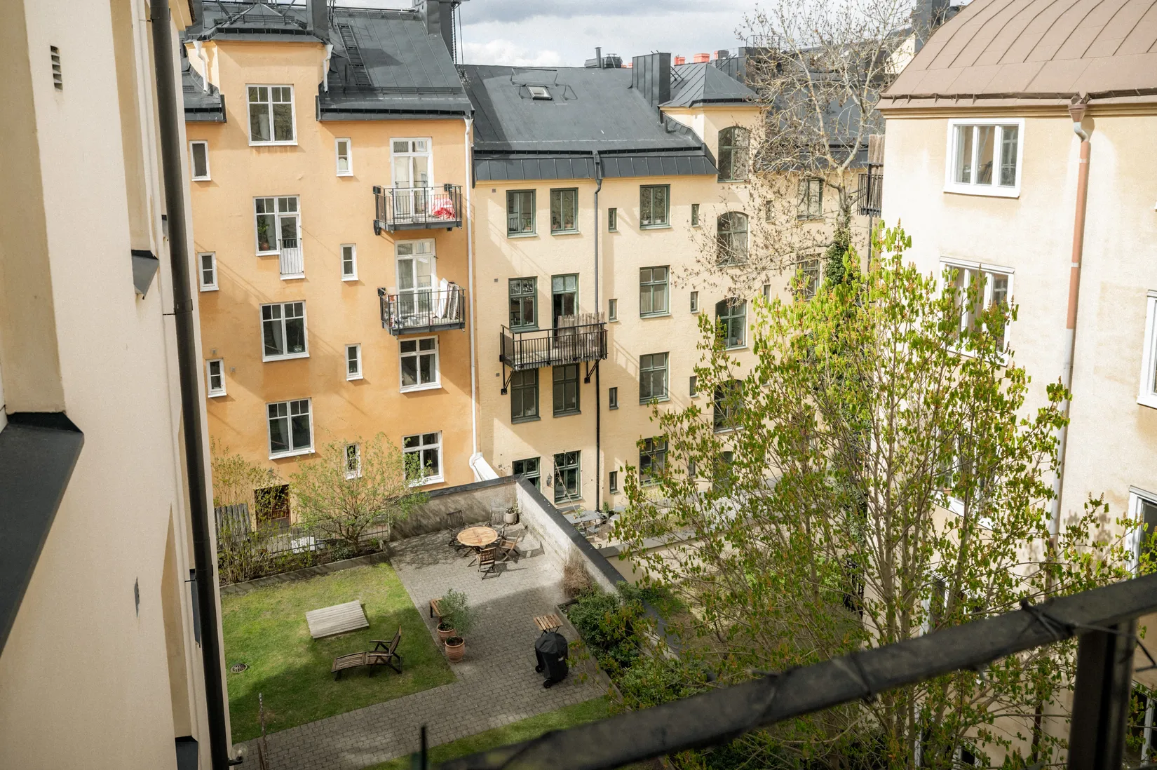 Bostadsrätt, Högalidsgatan 32C, 3tr- gårdshus, Södermalm Högalid, Stockholm