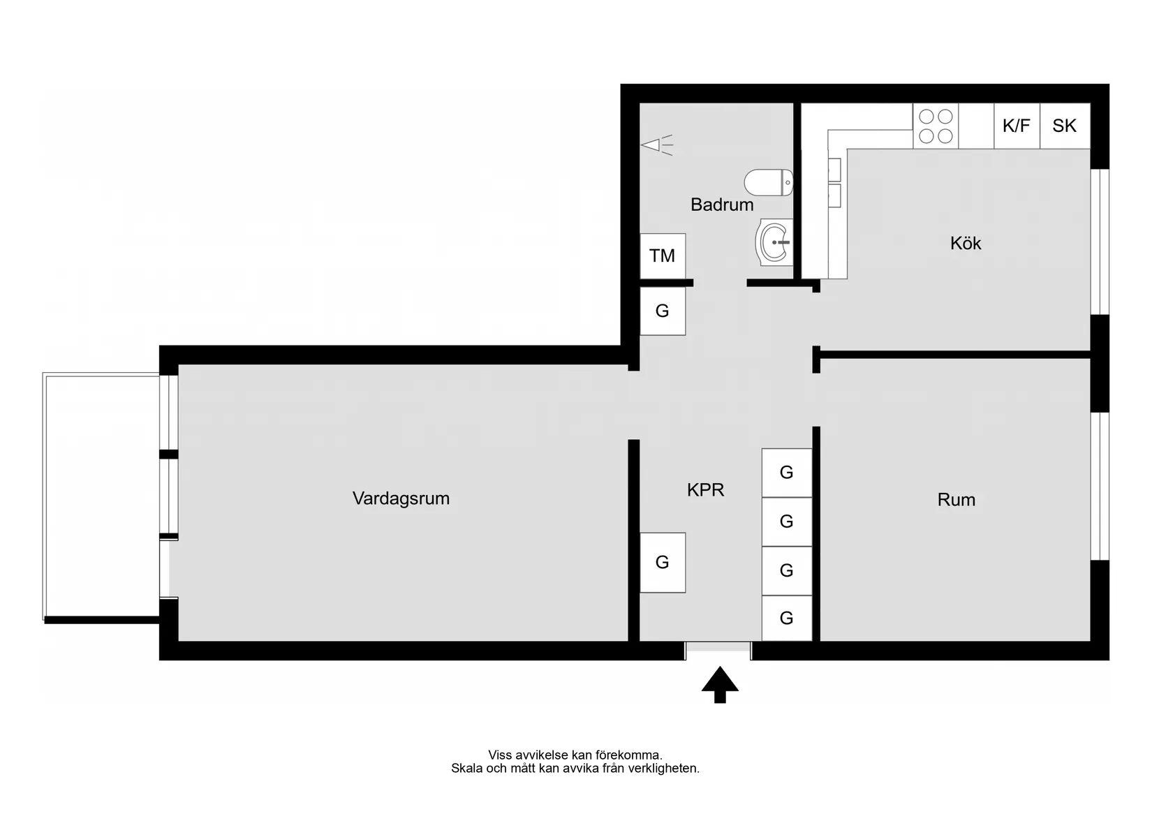 Bostadsrätt, Körvelgatan 18C, Årsta, Uppsala
