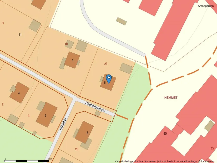 Villa, Högbergsgatan 5, Gullspång