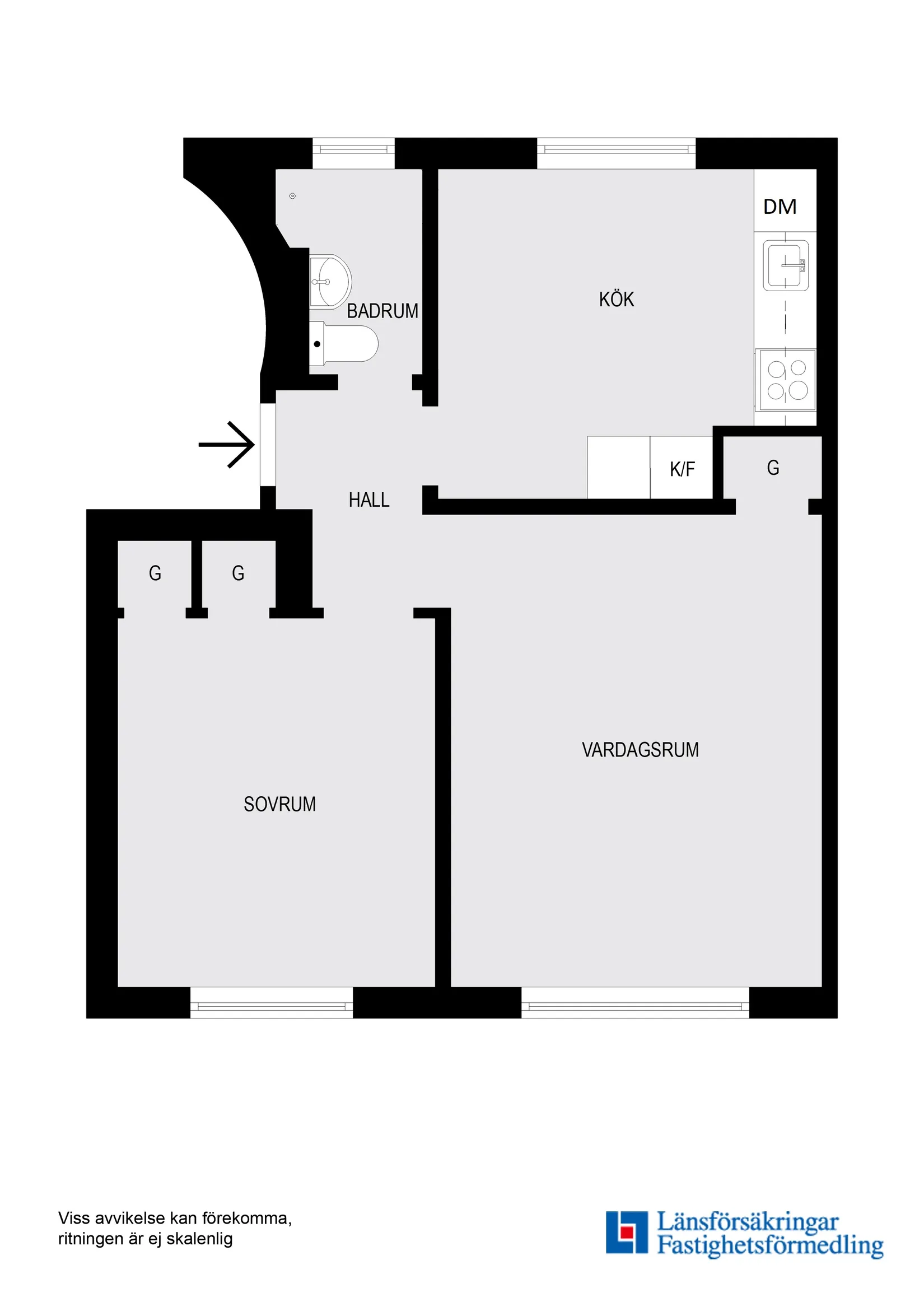 Bostadsrätt, Åkerbladsgatan 6, vån 3, Hammarbyhöjden, Stockholm