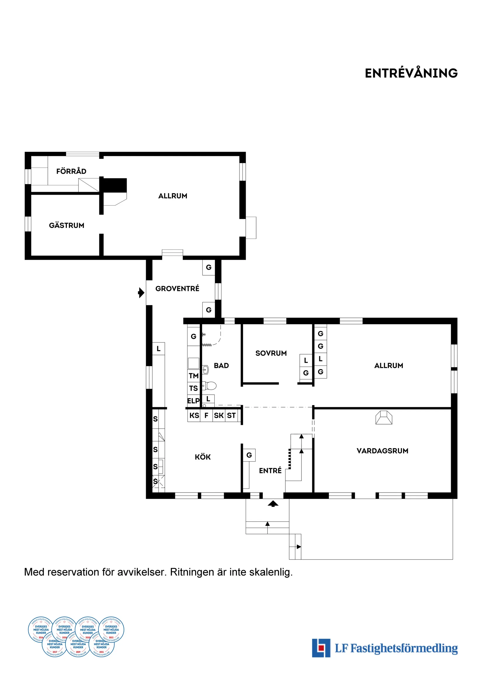 Villa, Skullaryd Gläntan 1, Skullaryd, Nässjö
