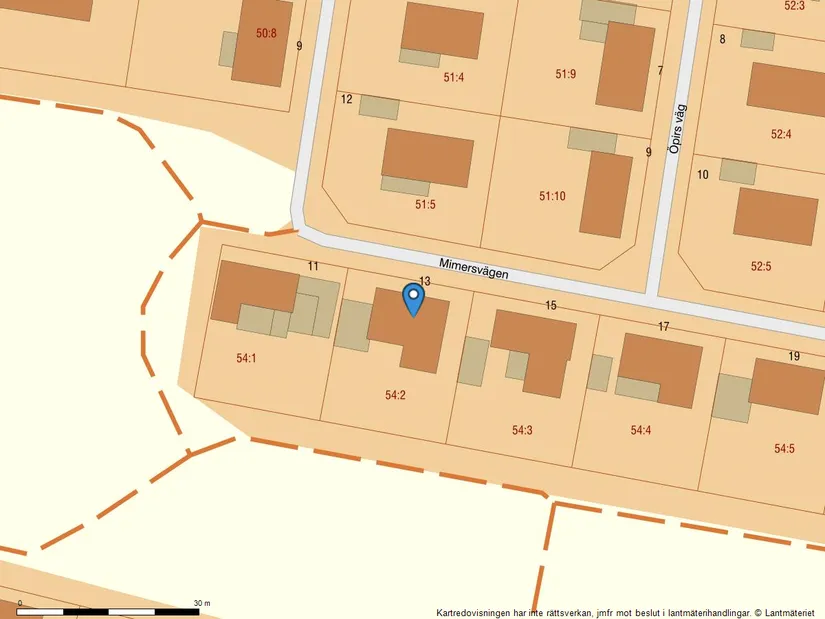 Villa, Mimersvägen 13, Gamla Uppsala, Uppsala