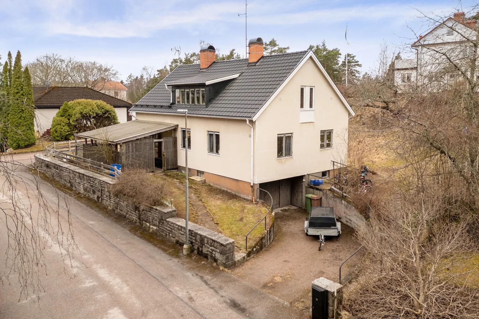 Villa, Sveavägen 16, Lustigkulla, Hallstahammar