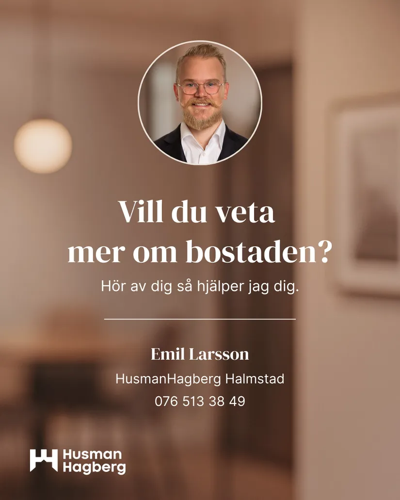 Bostadsrätt, Broddesonsgatan 17, Centrum, Halmstad