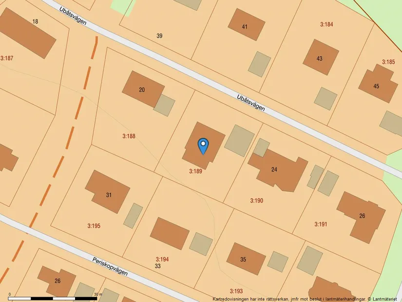 Villa, Ubåtsvägen 22, Alnö, Sundsvall