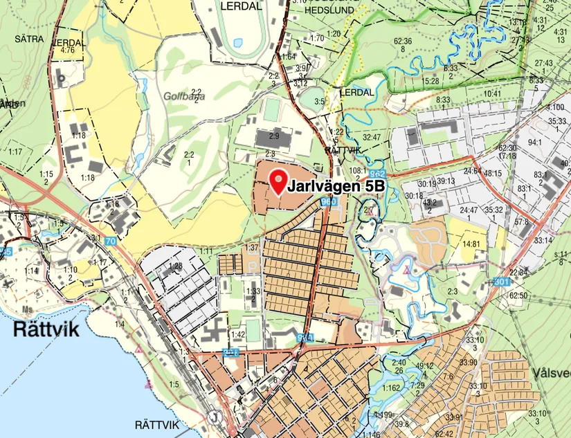 Bostadsrätt, Jarlvägen 5B, Rättvik