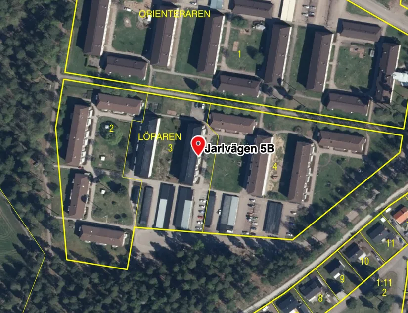 Bostadsrätt, Jarlvägen 5B, Rättvik