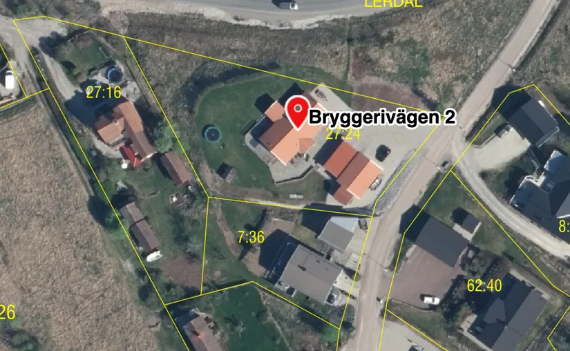 Villa, Bryggerivägen 2, Lerdal, Rättvik