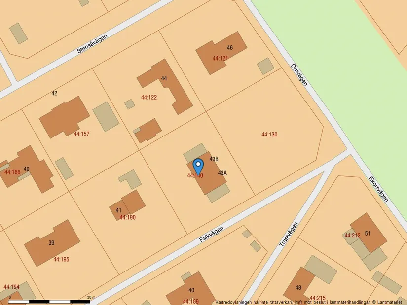 Villa, Falkvägen 43A & B, Riviera, Båstad