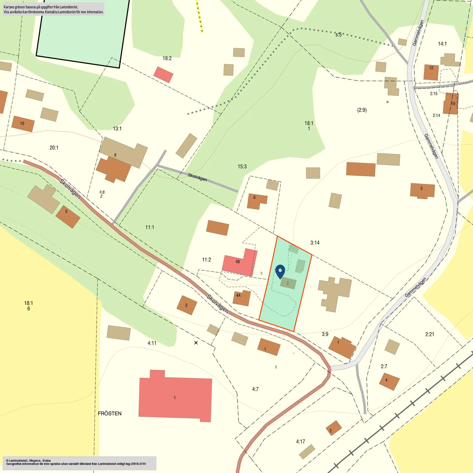 Villa, Skolvägen 2, Jättendal, Nordanstig