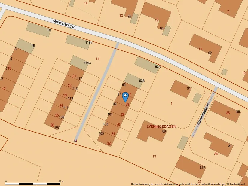 Villa, Radhus, Storvretsvägen 97, Nälsta, Stockholm