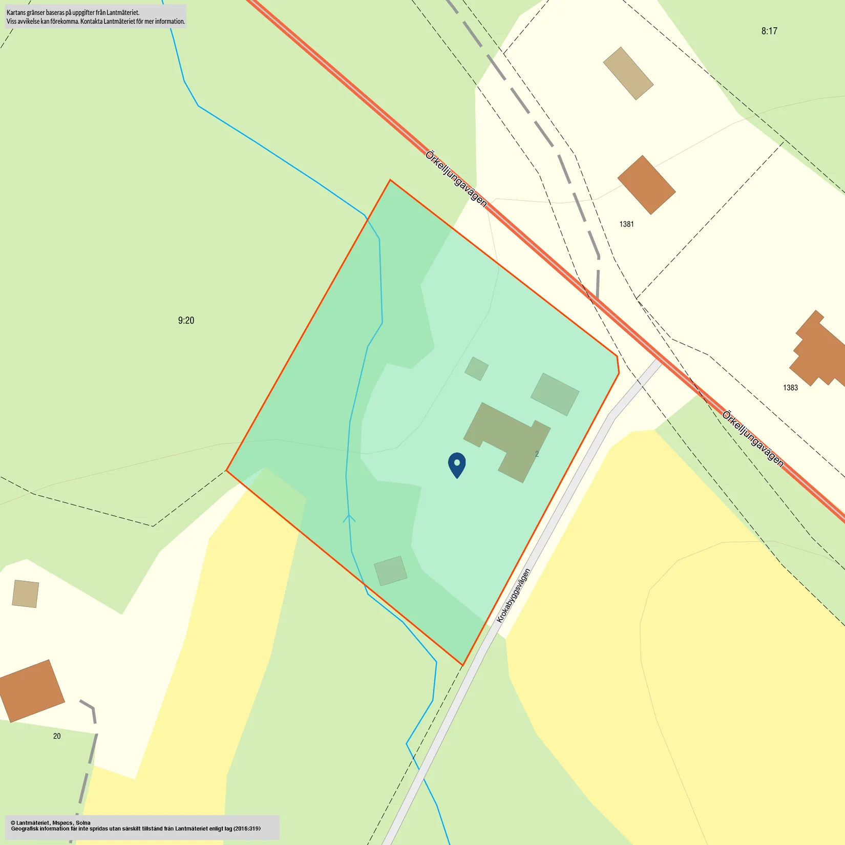 Villa, Krokabyggsvägen 2, Ängelholm