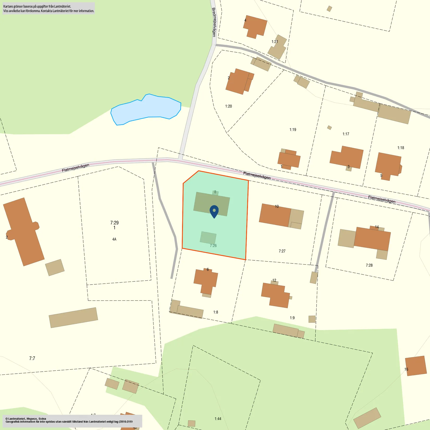 Villa, Flatmejselvägen 8, Vånevik, Oskarshamn