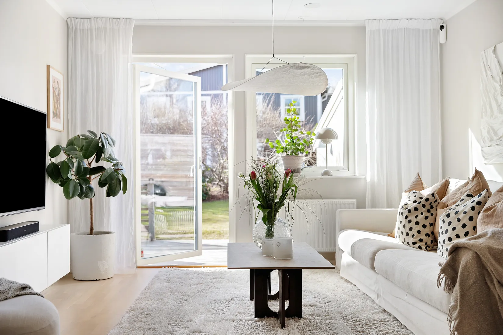 Villa, Radhus, Basunvägen 57, Fors, Kungsbacka