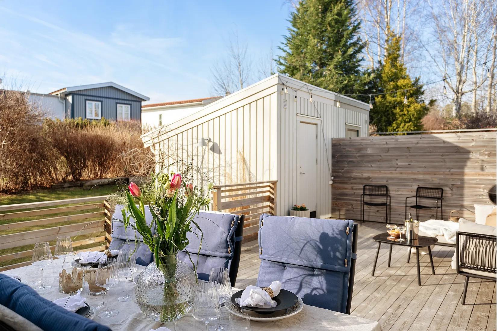 Villa, Radhus, Basunvägen 57, Fors, Kungsbacka