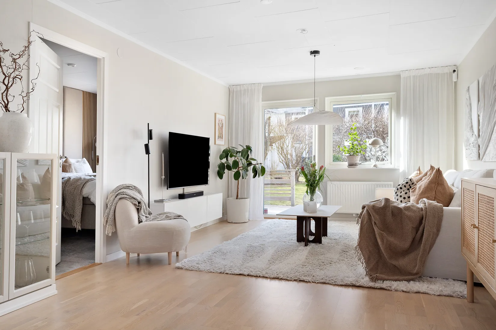 Villa, Radhus, Basunvägen 57, Fors, Kungsbacka