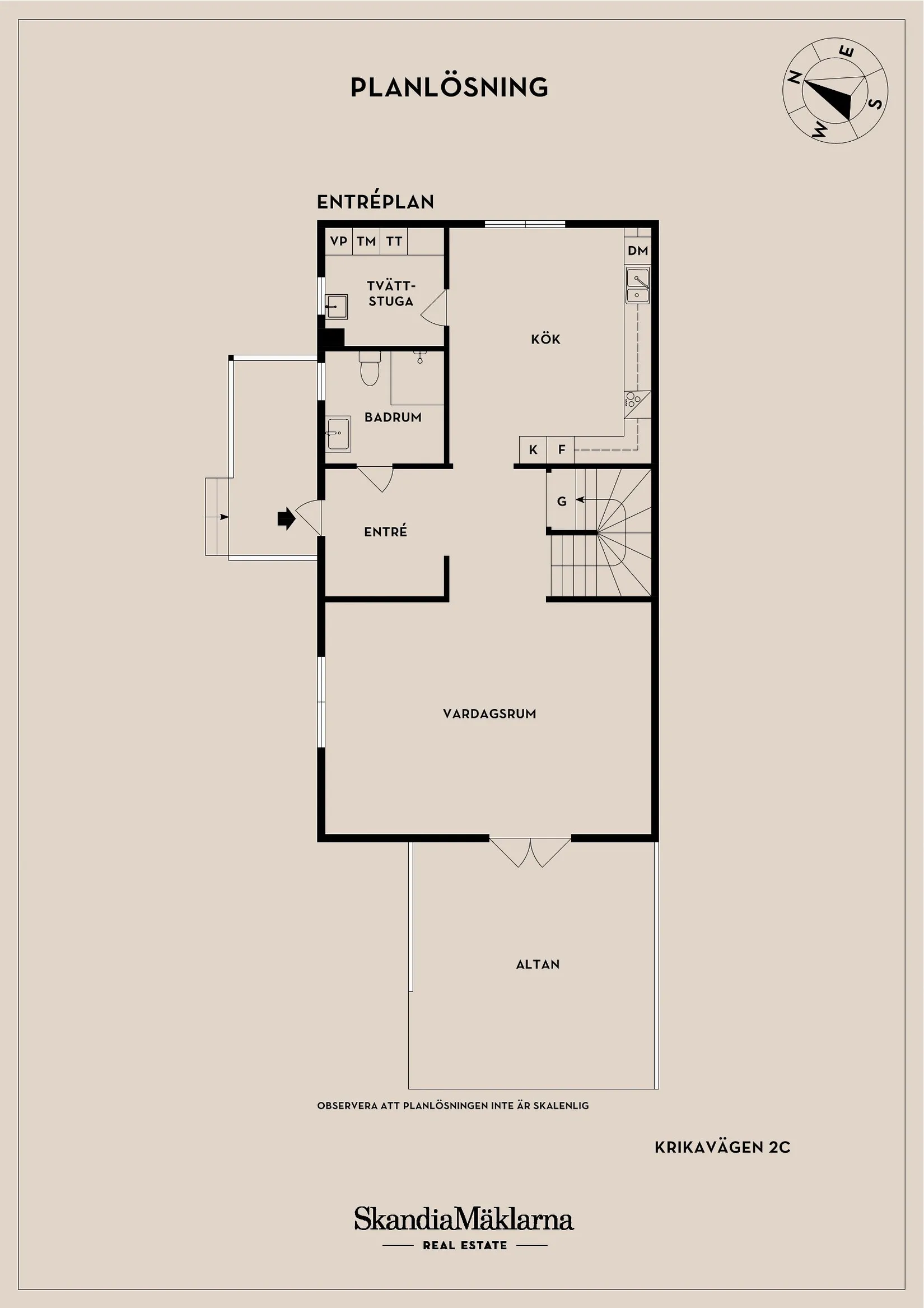 Bostadsrätt, Krikavägen 2C, Pappersbruket, Klippan