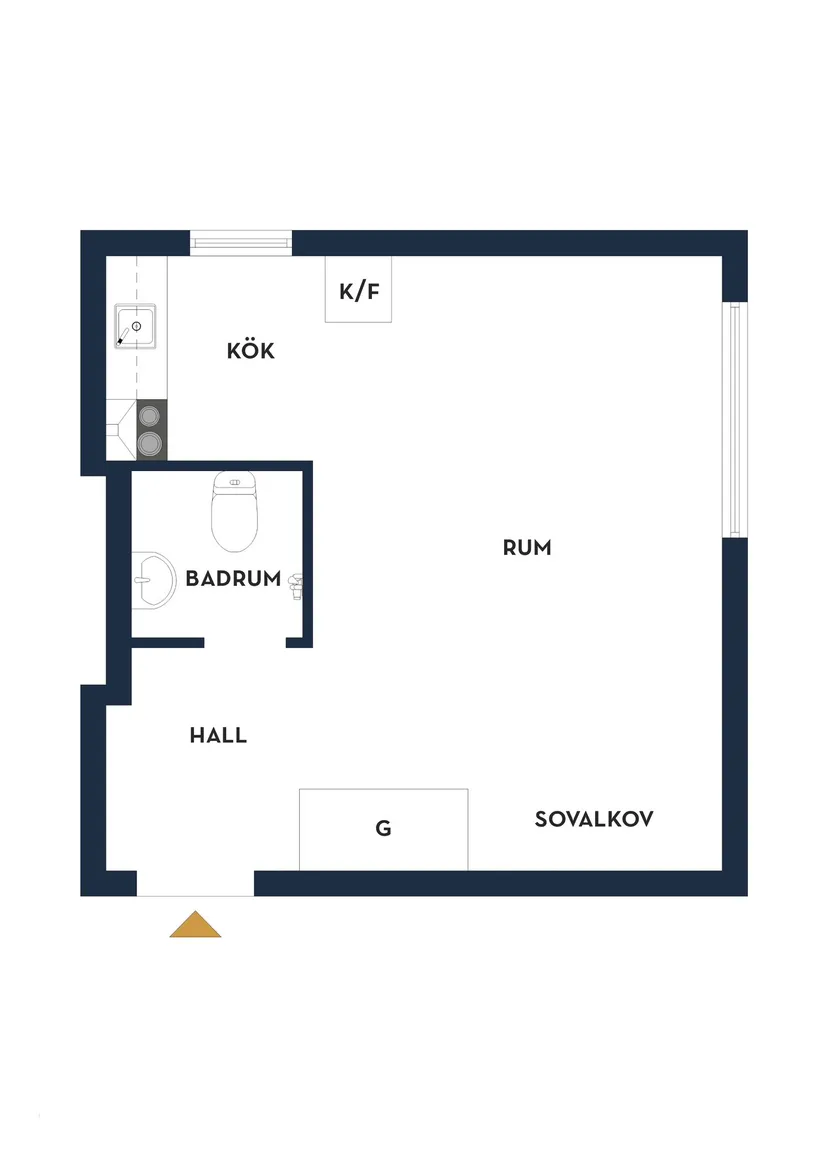 Bostadsrätt, Erikstorpsgatan 8, Malmö