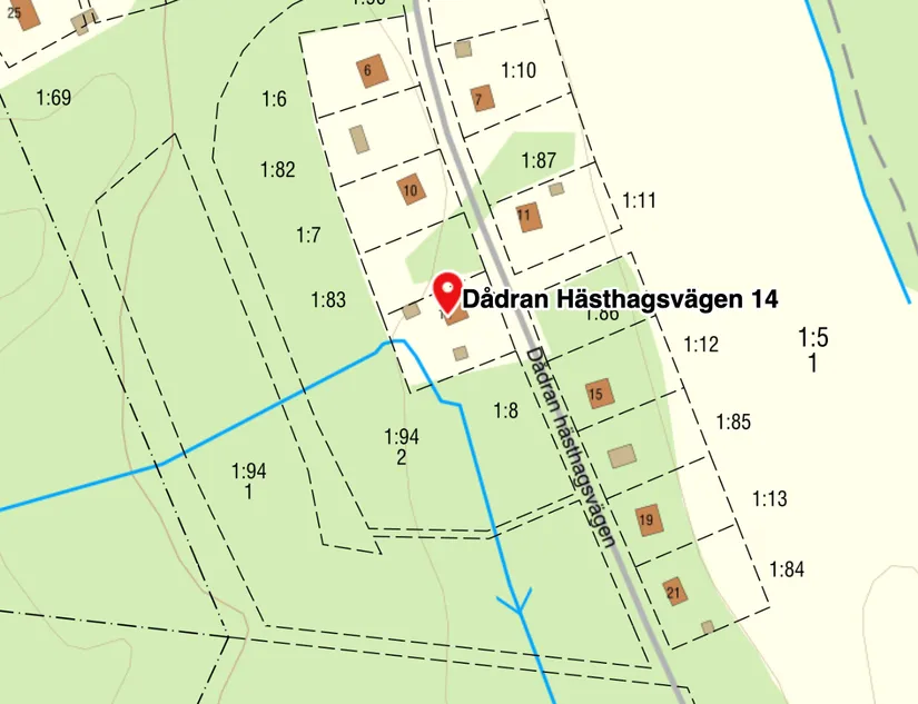 Villa, Dådran Hästhagsvägen 14, Dådran, Rättvik