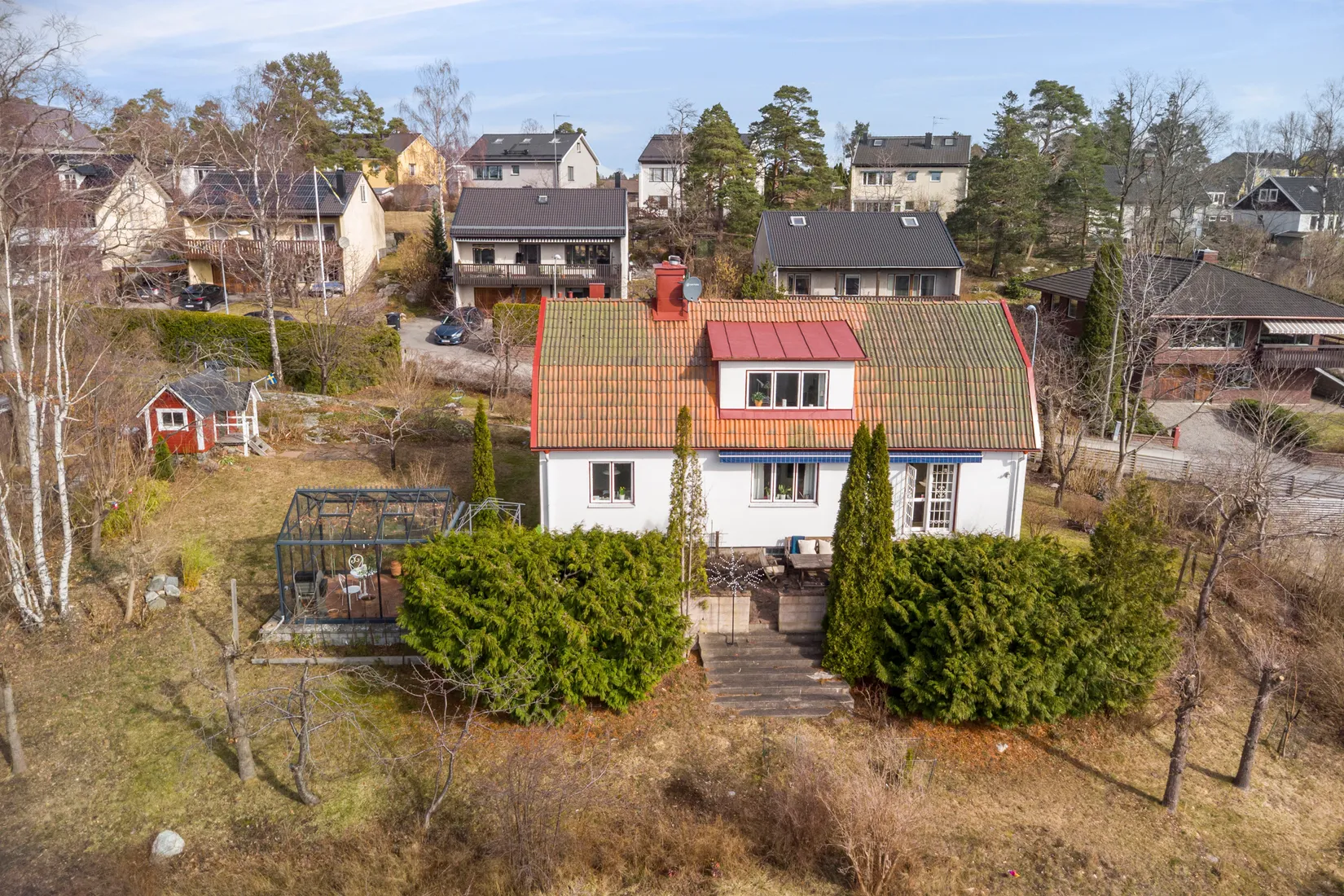 Villa, Linjemästarvägen 5, Nälsta, Stockholm