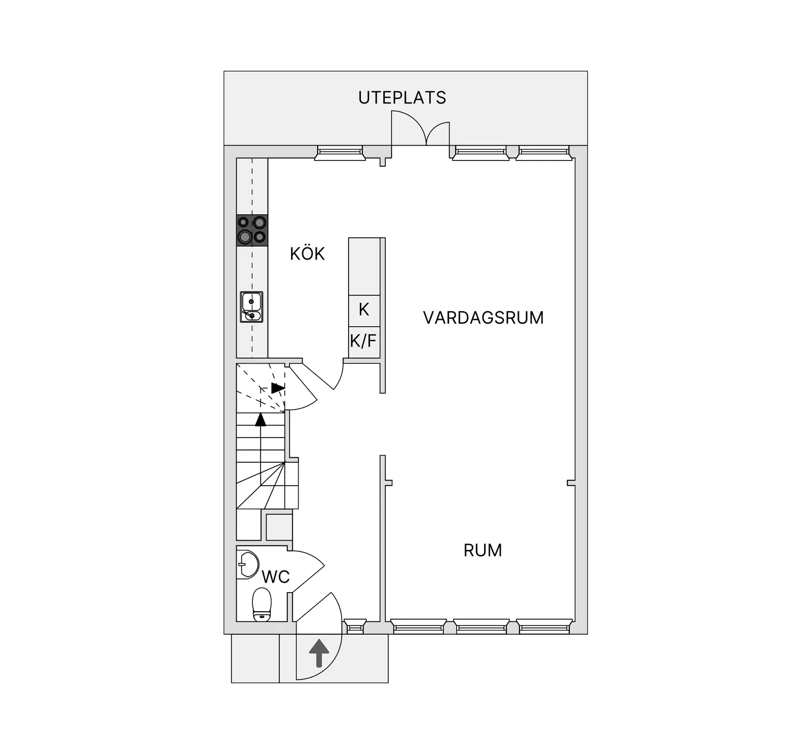 Villa, Odlargatan 19, Mariebo, Jönköping