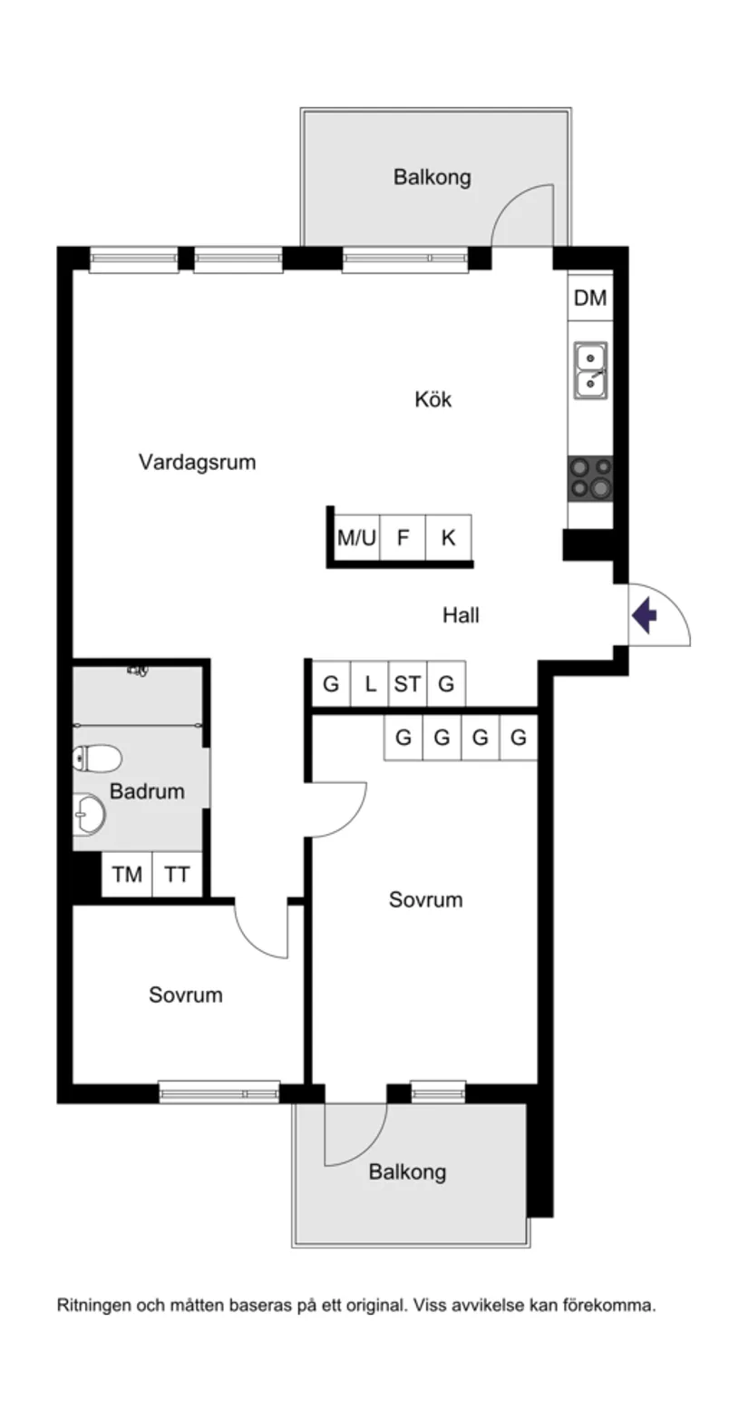 Bostadsrätt, Wendela hebbes gata 14, Fruängen, Stockholm
