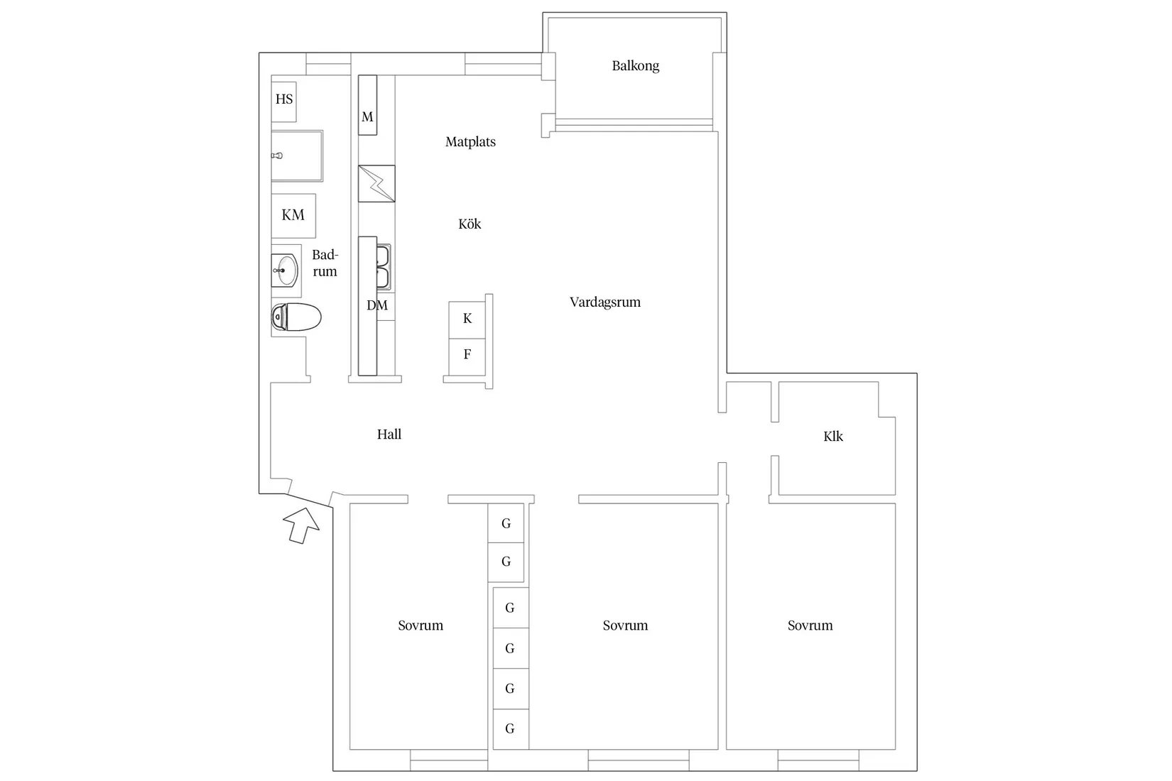 Bostadsrätt, Bågskyttegatan 1 D, Mölndal - Jungfruplatsen, Mölndal