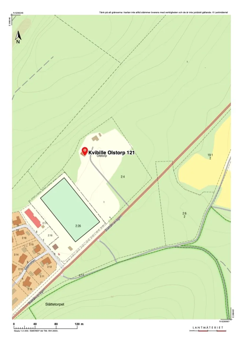 Villa, Kvibille Olstorp 121, Kvibille, Halmstad