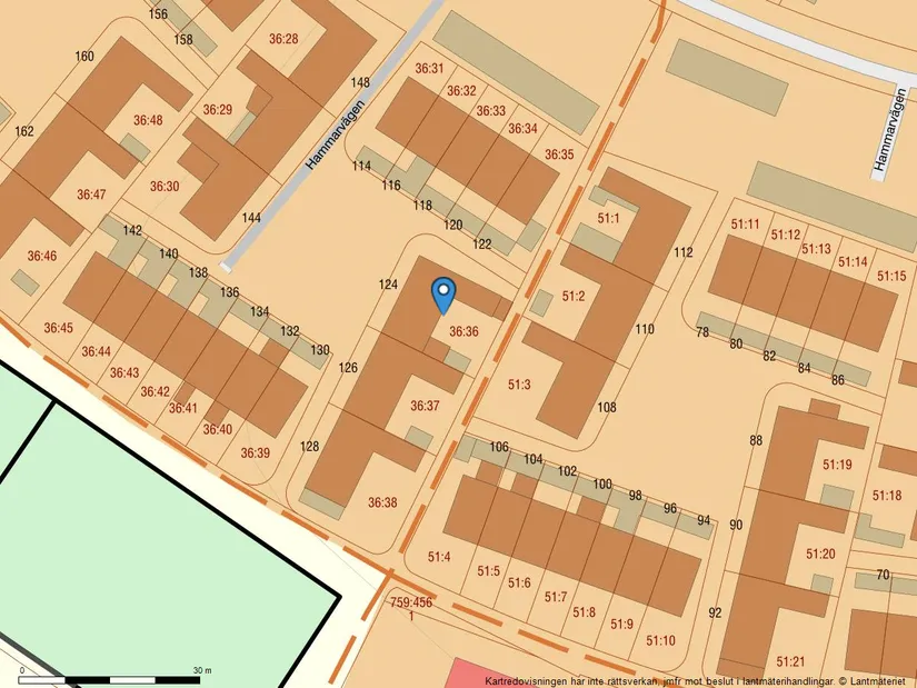 Villa, Radhus, Hammarvägen 124, Näset, Göteborg