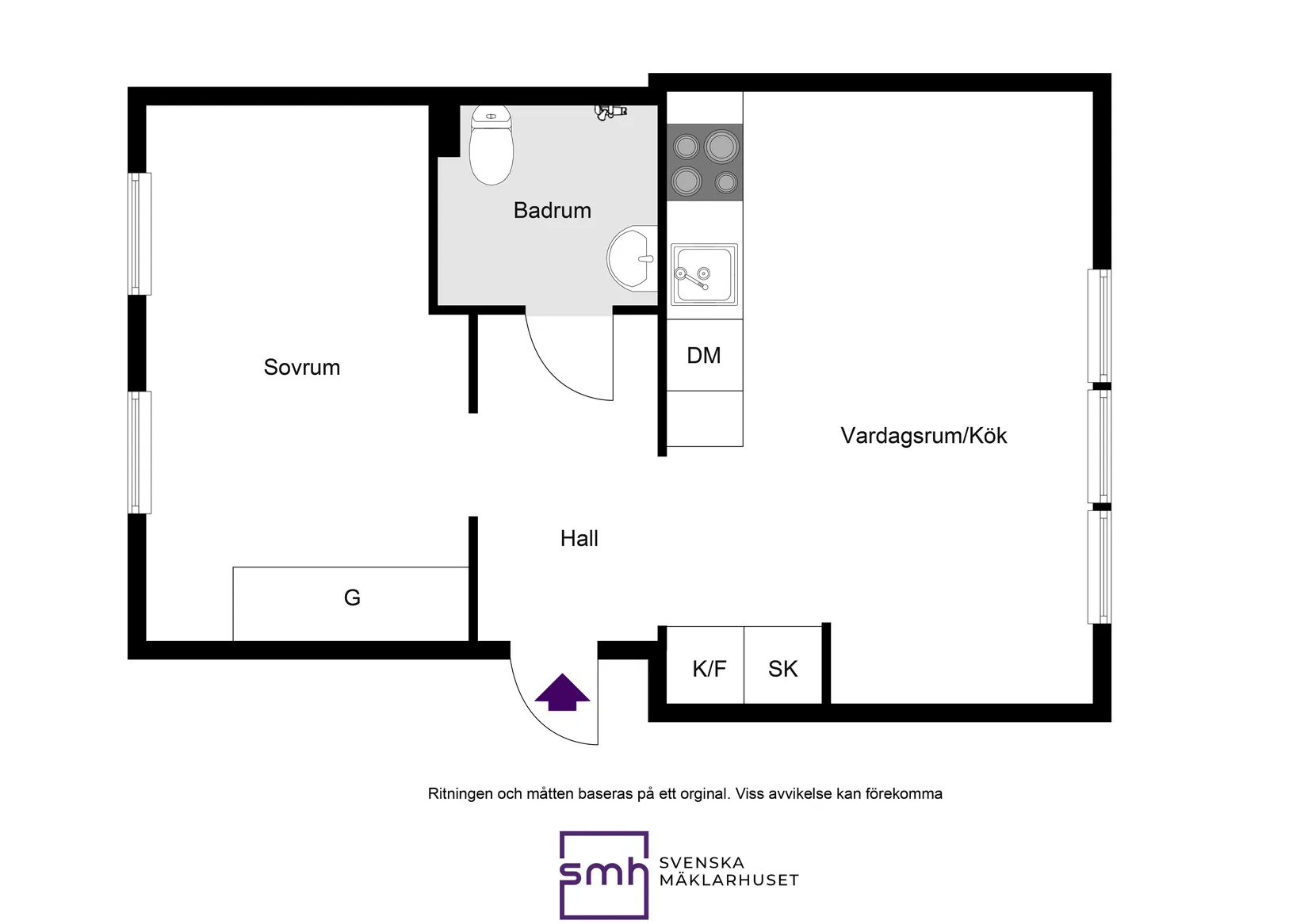 Bostadsrätt, Sareksvägen 14, Bromma / Traneberg, Stockholm