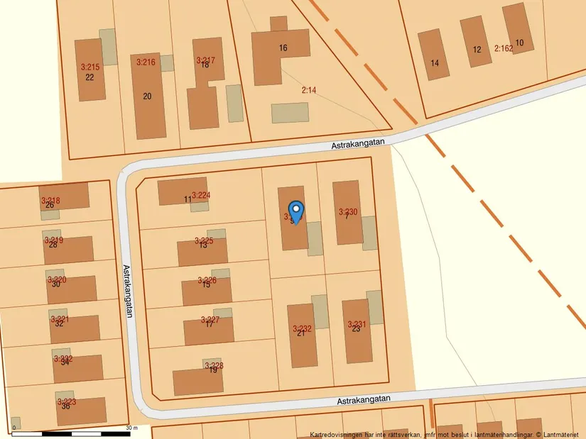 Villa, Astrakangatan 9, Vellinge