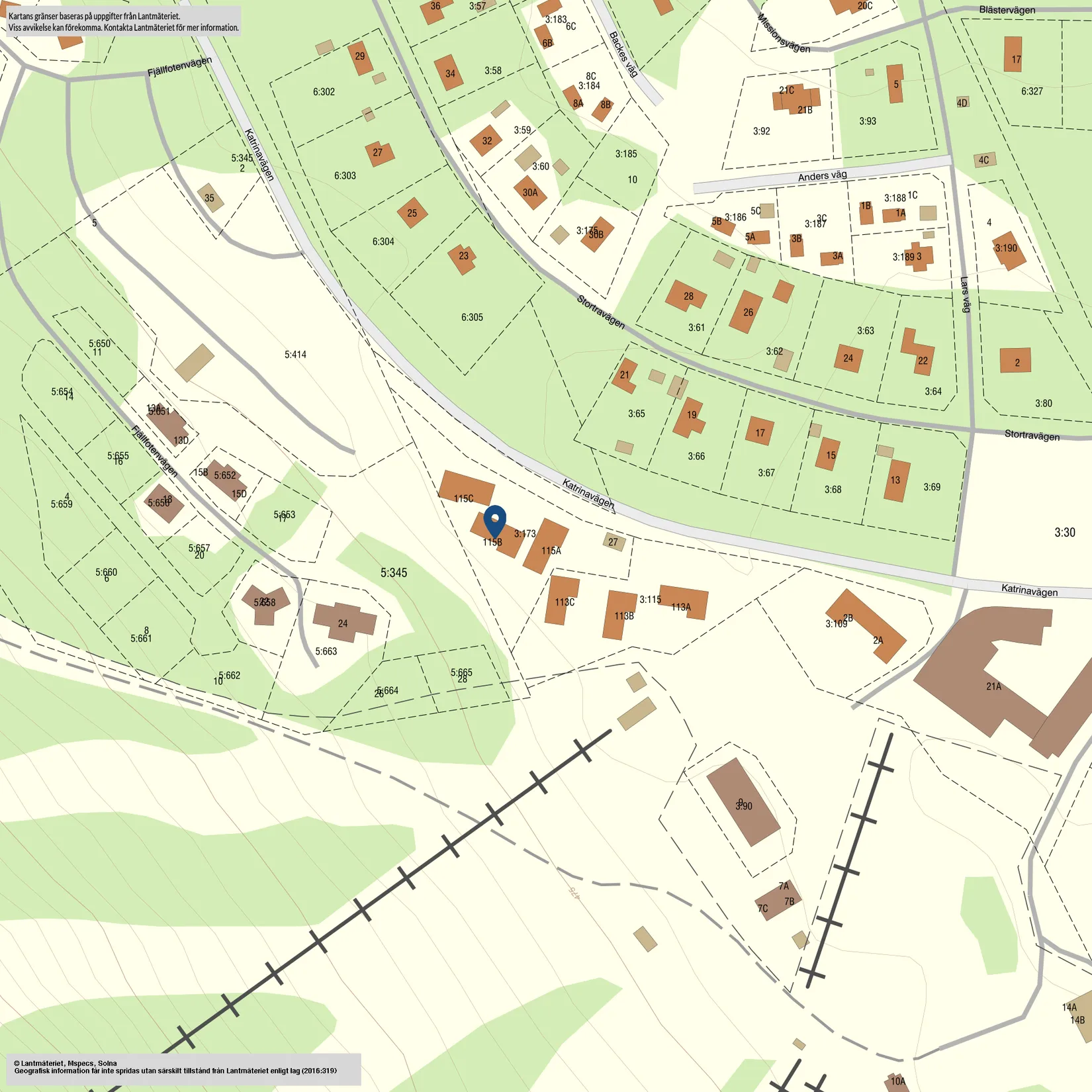 Bostadsrätt, Vällevägen 115B, Klövsjö/ Katrina, Berg