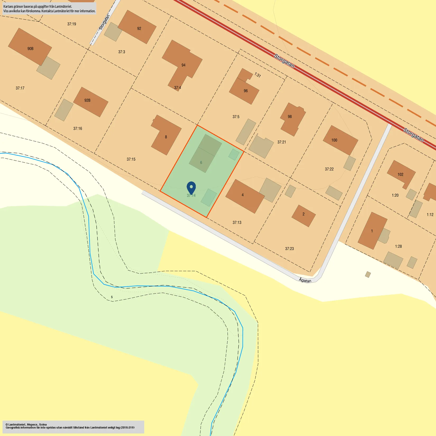 Villa, Ågatan 6, Marieholm, Eslöv