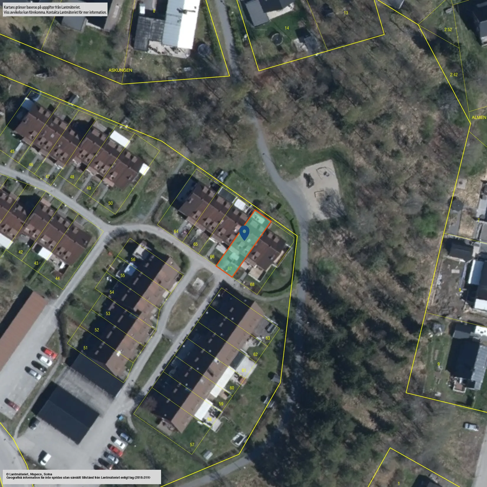 Radhus, Furuvägen 30, Hälletorp, Härnösand