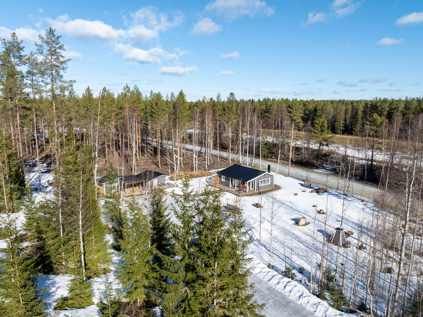 Villa, Flodavägen 100, Bullmark, Umeå
