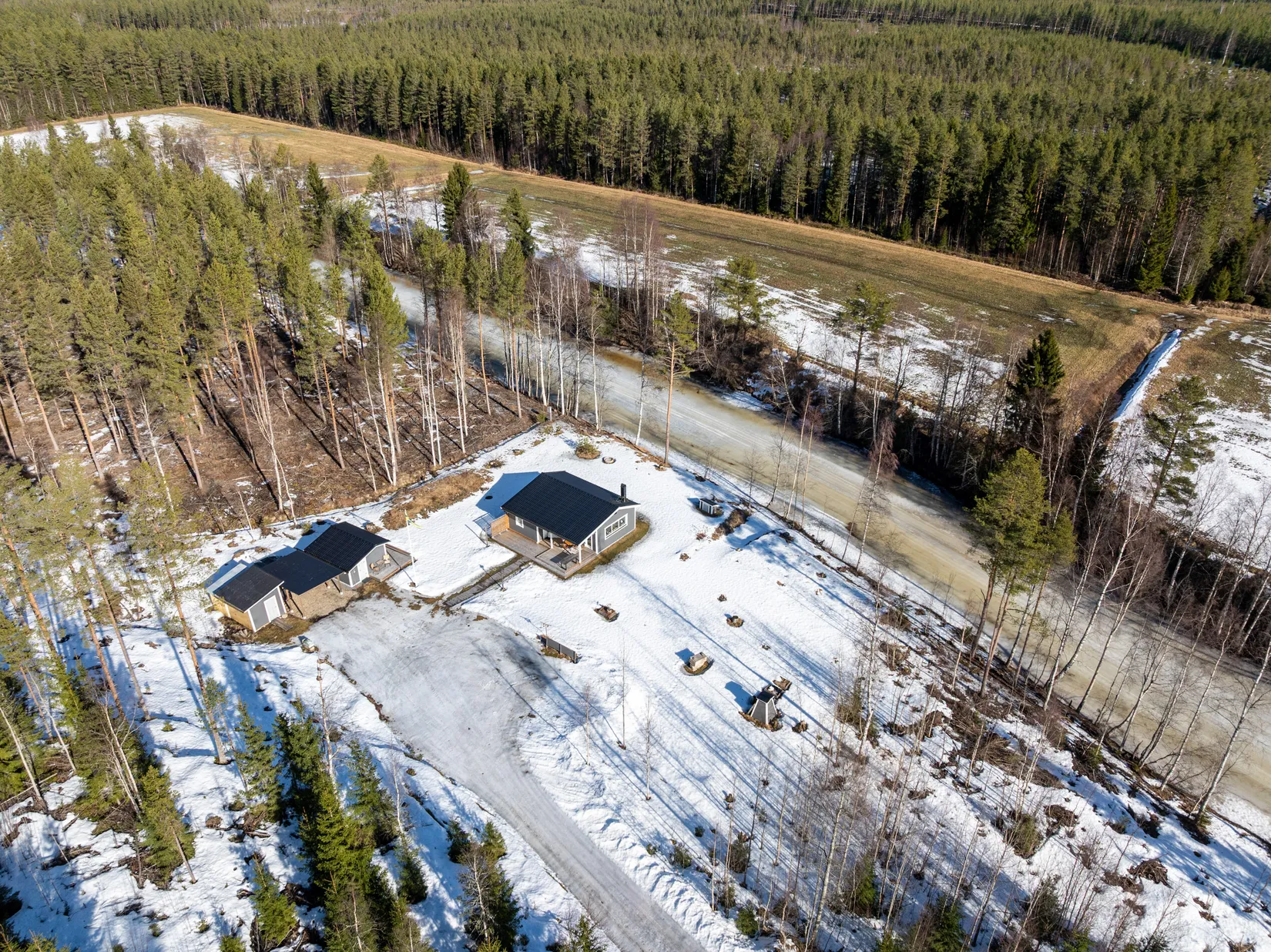 Villa, Flodavägen 100, Bullmark, Umeå