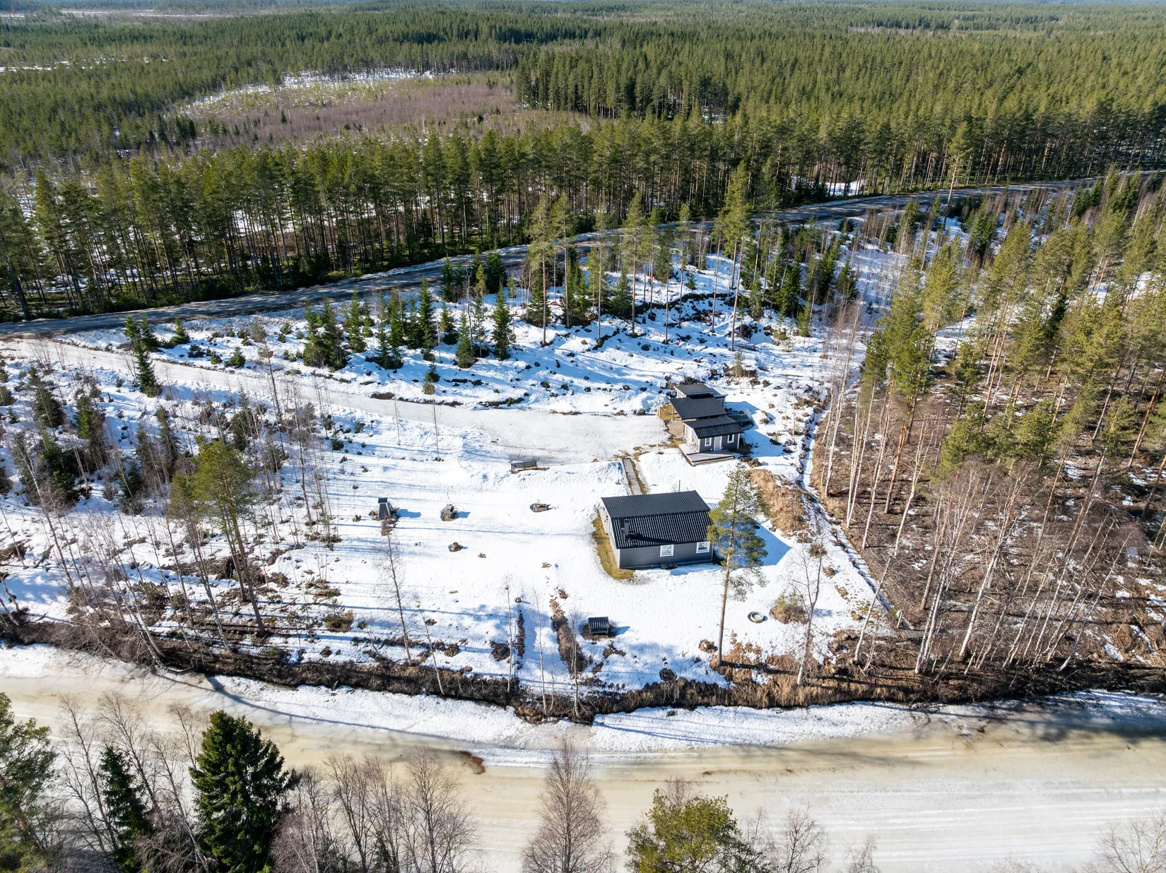 Villa, Flodavägen 100, Bullmark, Umeå
