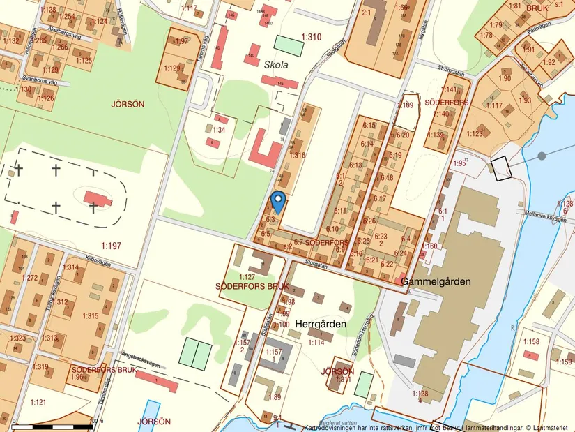 Villa, Skolgatan 3, Söderfors, Tierp