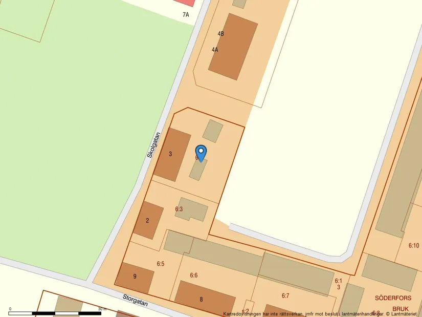 Villa, Skolgatan 3, Söderfors, Tierp