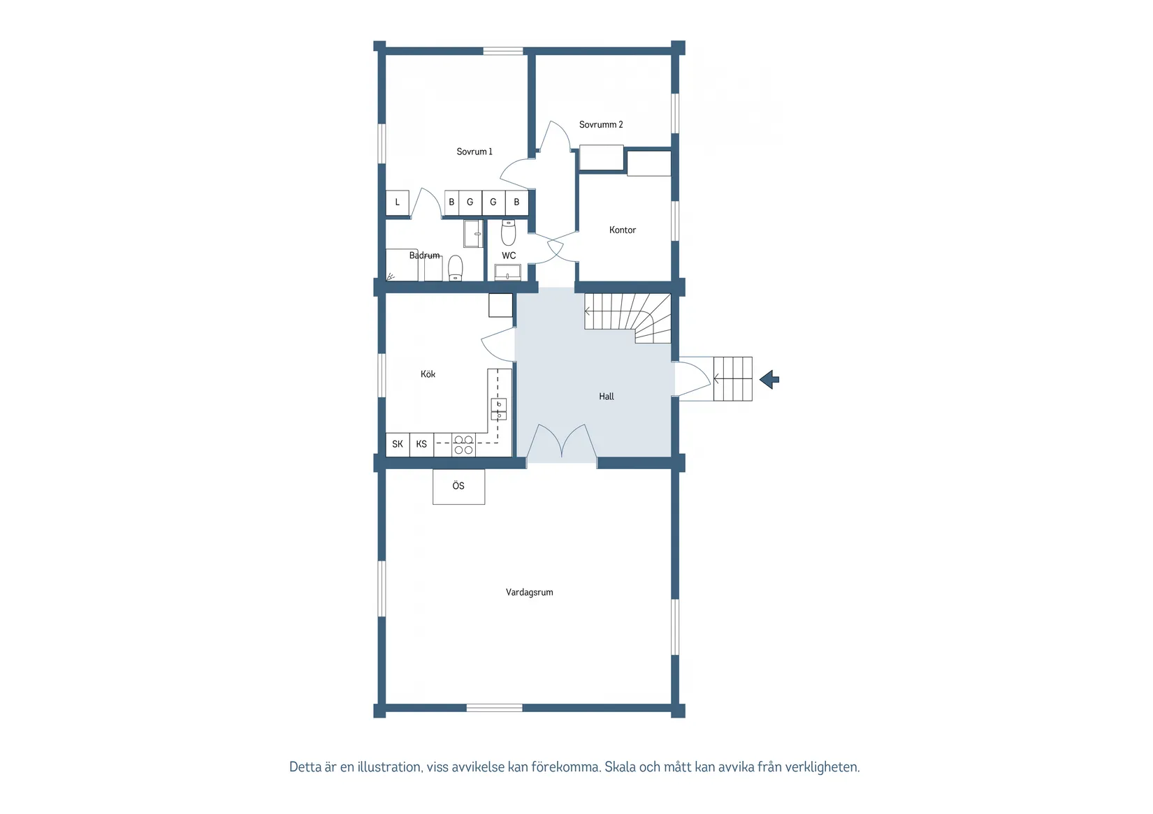 Villa, Skolgatan 3, Söderfors, Tierp