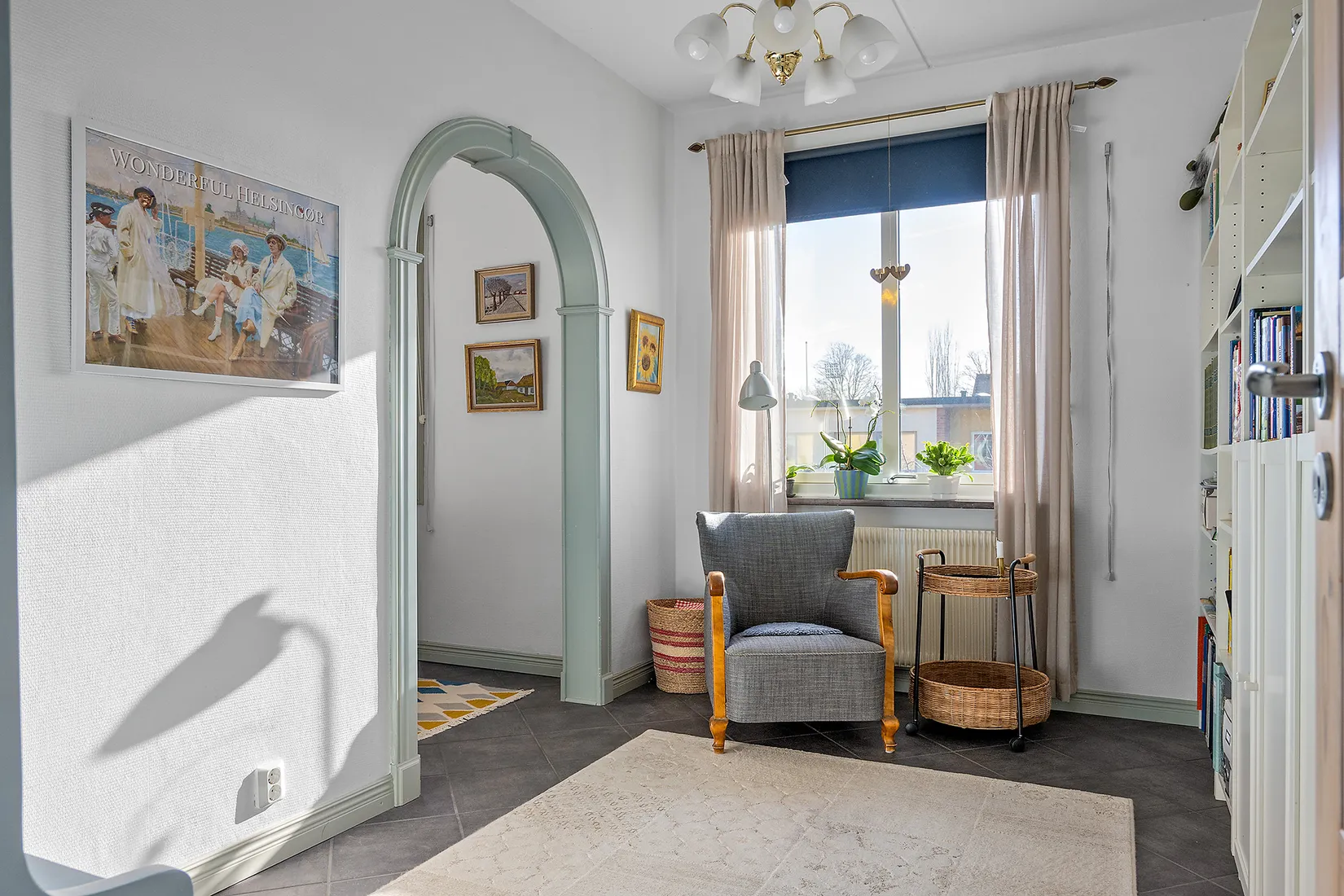 Villa, Radhus, Idrottsvägen 22, Örjans Vall, Halmstad