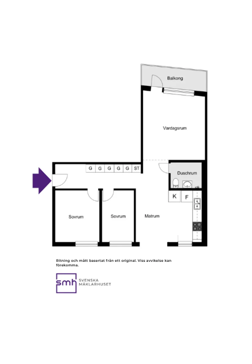 Bostadsrätt, Bollmoravägen 4, Centrala Tyresö, Tyresö