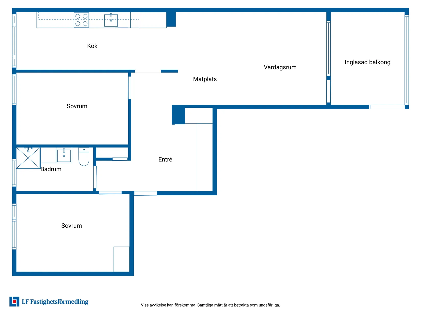 Bostadsrätt, Bergsgatan 19A - Hiss, Sundsvall centrum, Sundsvall