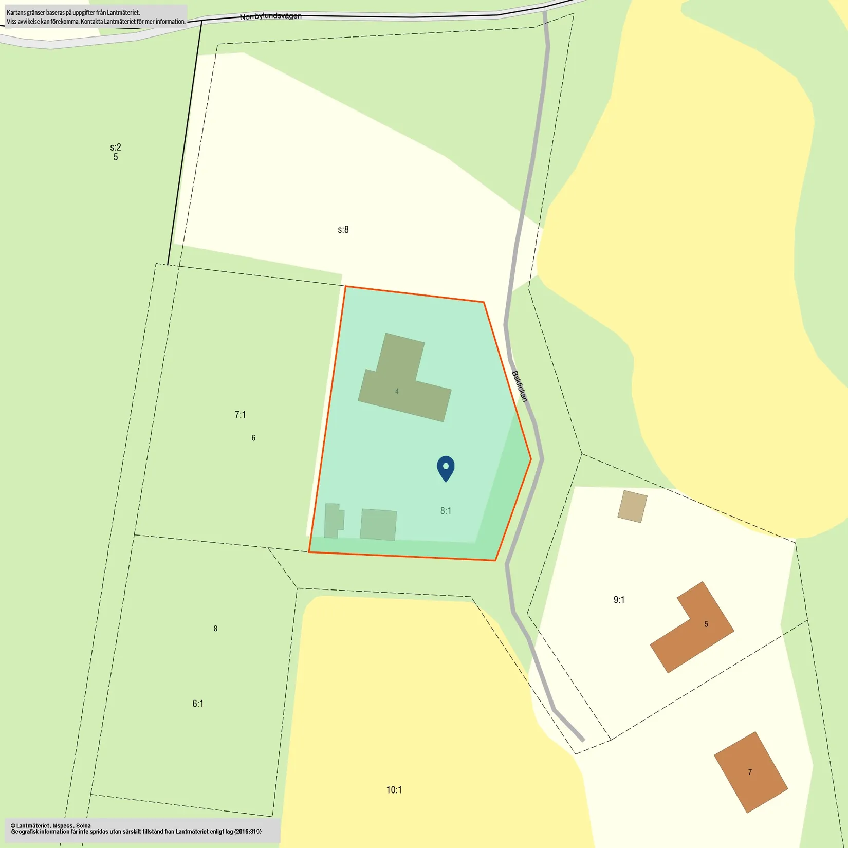 Villa, Bakfickan 4, Finsta, Norrtälje