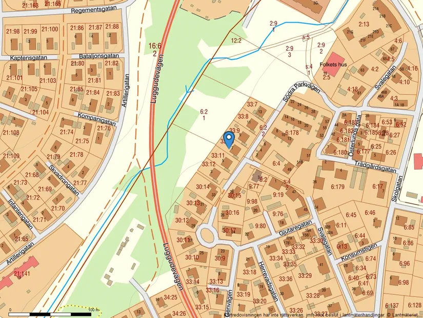 Villa, Södra Parkvägen 7, Svalöv