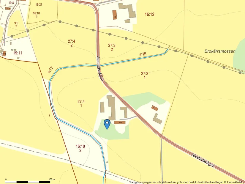 Gård/Skog, Alestadsvägen 166, Alestad, Sjöbo