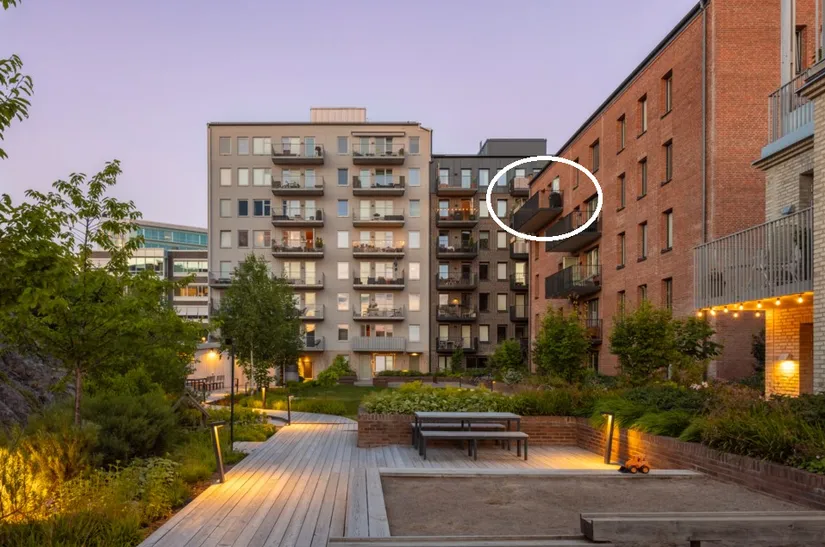 Bostadsrätt, Sicklastråket 23, 5 tr, Sickla, Nacka