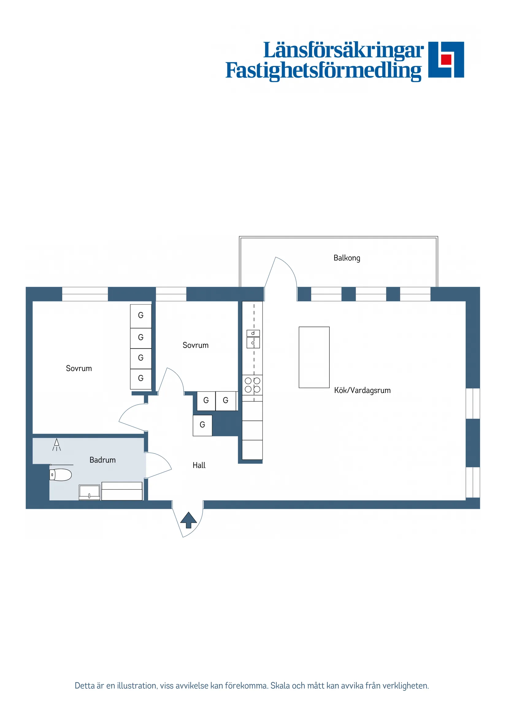 Bostadsrätt, Sicklastråket 23, 5 tr, Sickla, Nacka